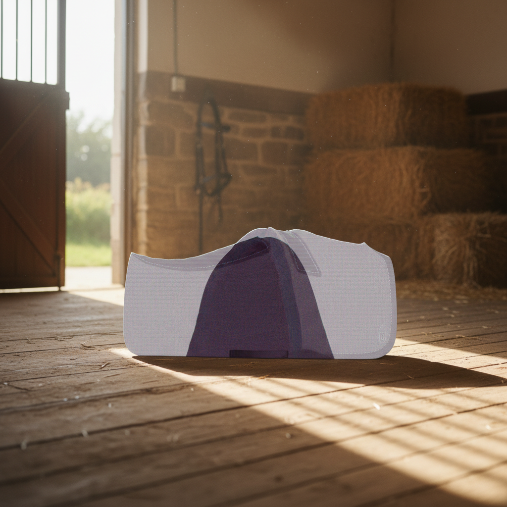 Weaver Synergy Contoured Steam Pressed Merino Wool Western Saddle Pad - 28" x 30"