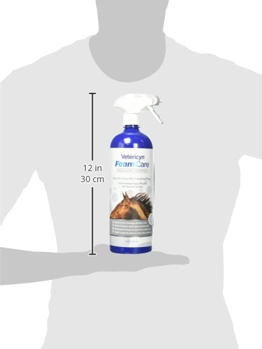 Vetericyn FoamCare Spray Shampoo – Instant Foam with Aloe