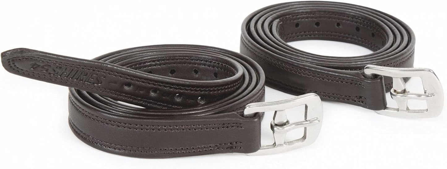 Shires Easy Care Non Stretch Stirrup Leathers 4117 - Hooves and Paws