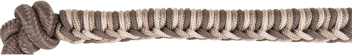 Classic Equine 3-Tone Halter and 9-Foot Lead rope Chocolate brown tan (Sell out)