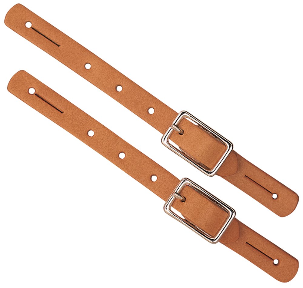 Weaver Leather Children's Spur Straps - Honey Leather, 5/8" Wide