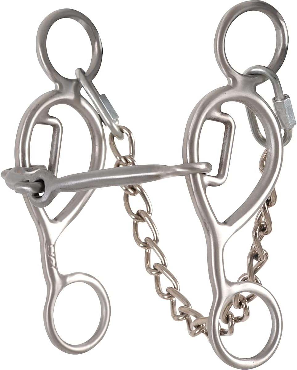 Classic Equine Les Vogt Barrel Bit: Gentle Training for Horses