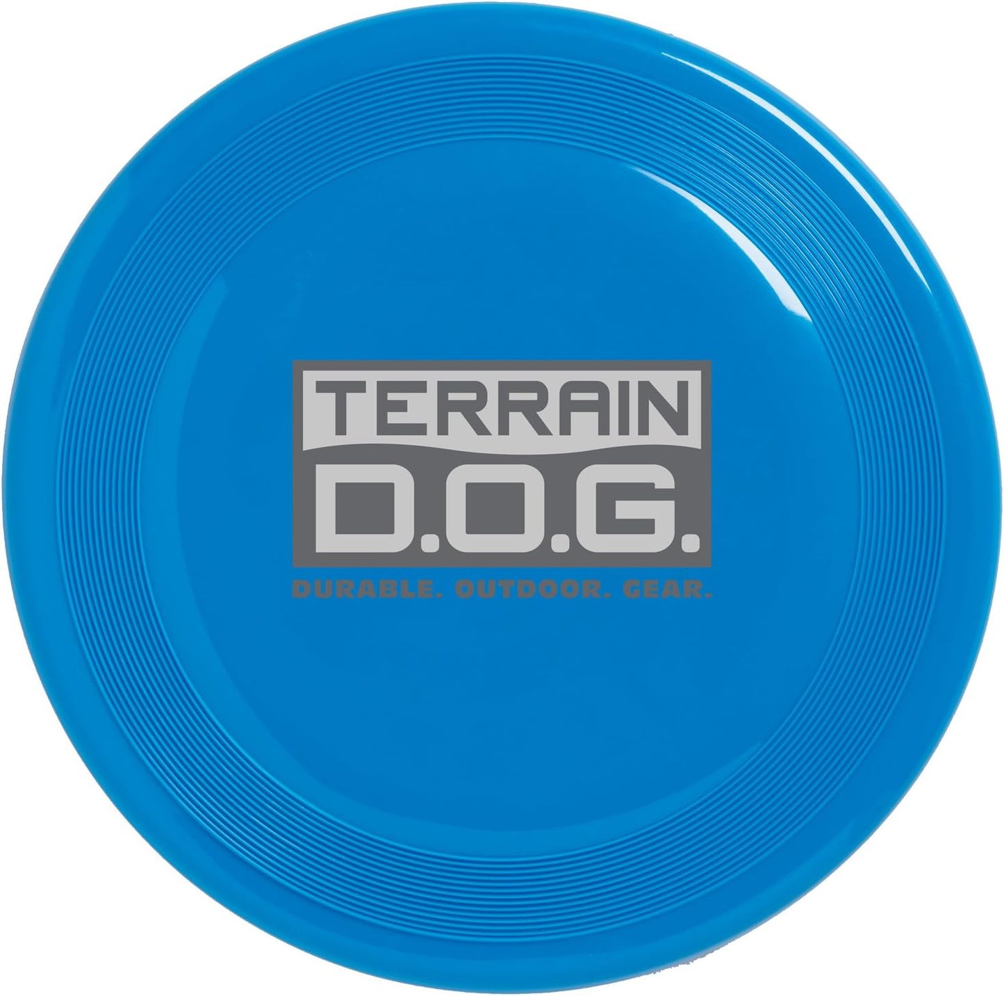 Weaver Leather Terrain D.O.G. Blue Flying Disc - Hooves and Paws