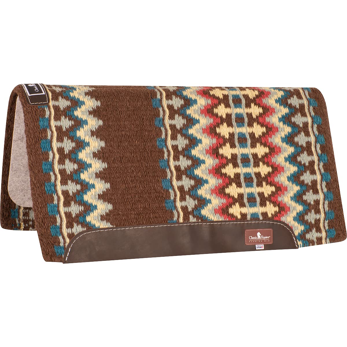 Classic Equine Wool Top 3/4-inch Saddle Pad