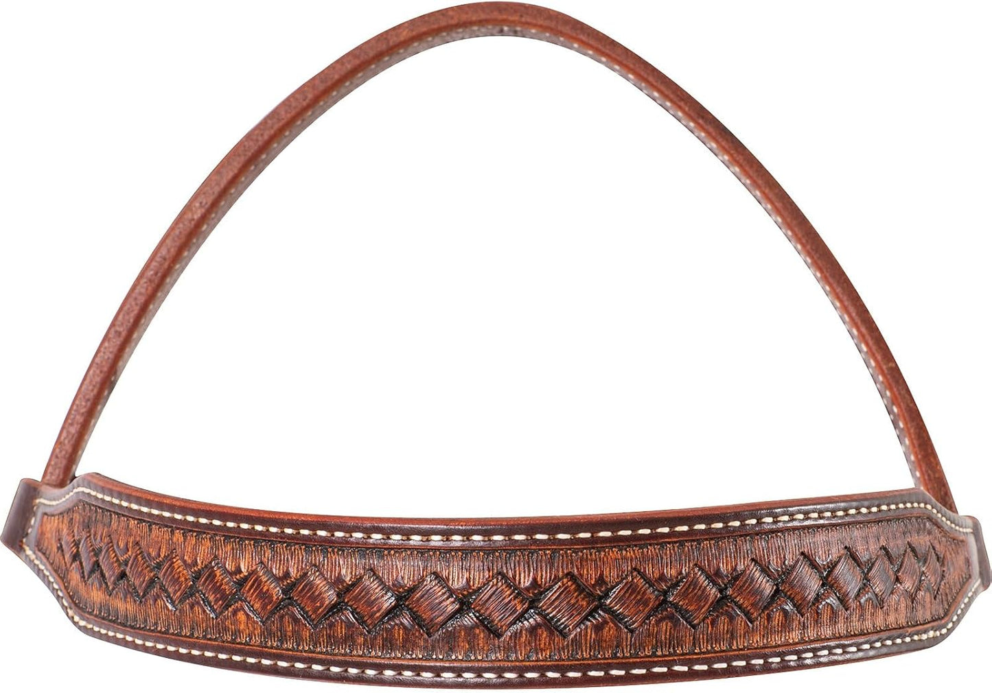Martin Saddlery Weathered Antique Browband Headstall