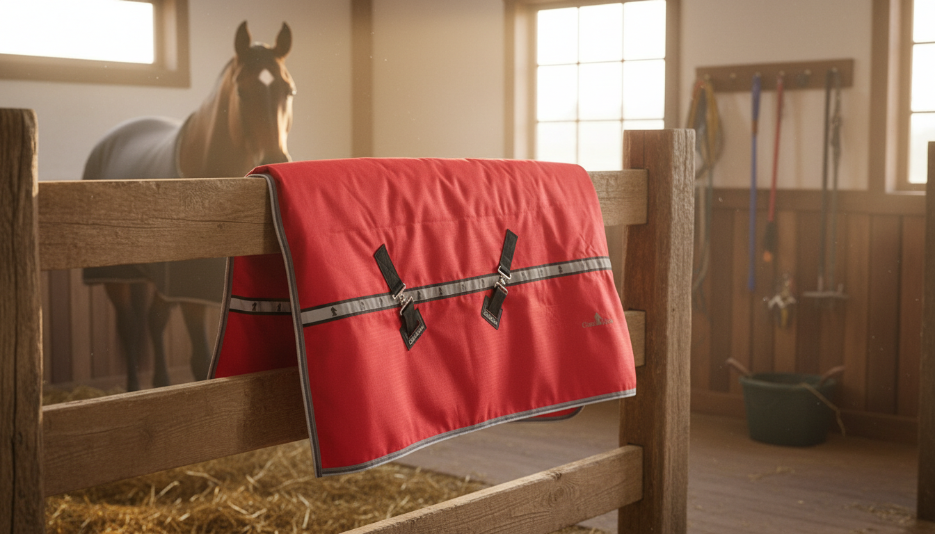 Classic Equine 5K Cross Trainer Winter Horse Blanket - 1200D 100g Standard Neck Turnout Rug - Multiple Sizes