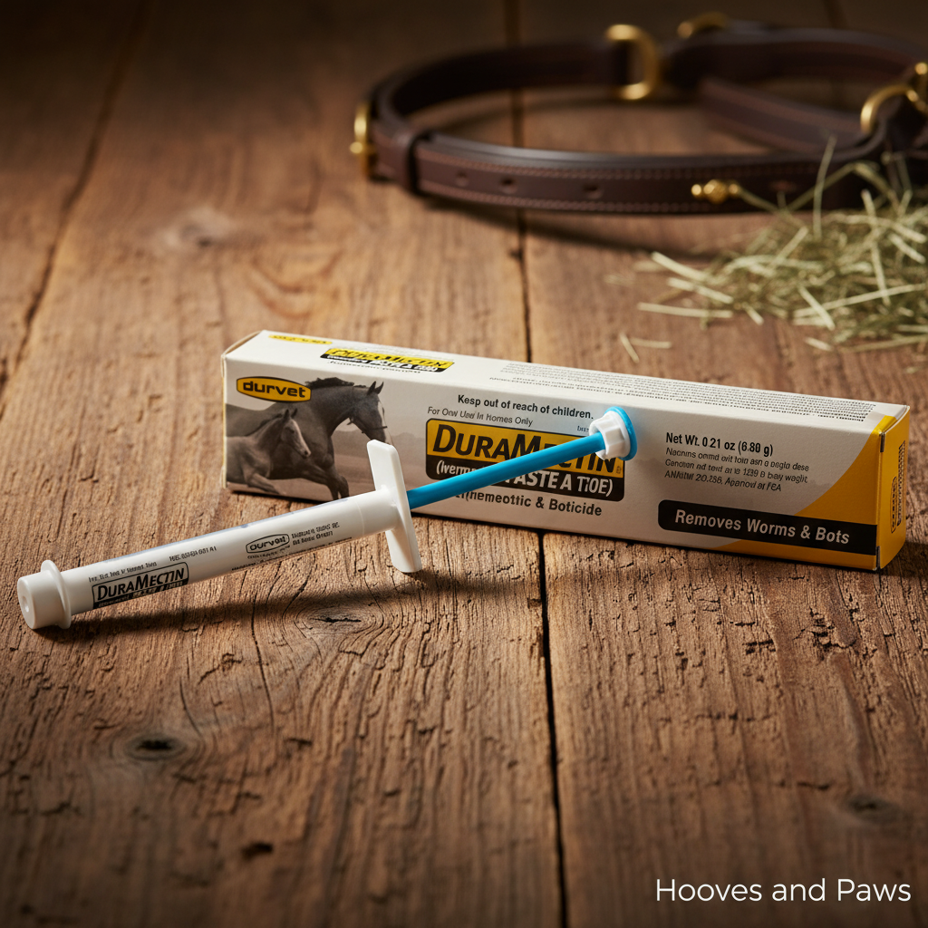 Duramectin Ivermectin 1.87% Paste Wormer Bots Equine Parasites Horse
