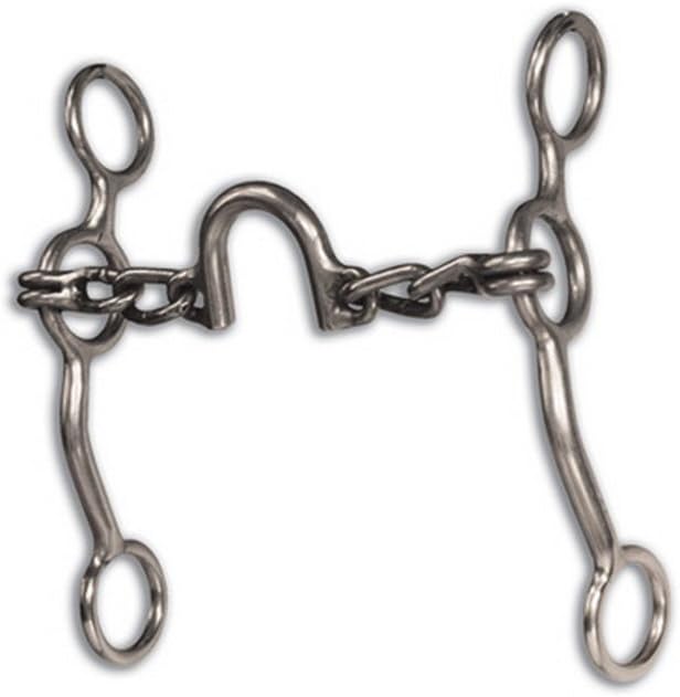 Equisential by Professionals Choice Equine Performance Long Shank Ported Chain Bit - Hooves and Paws