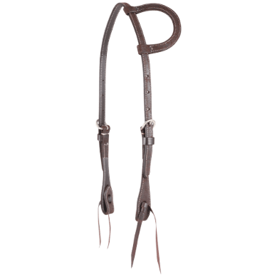 Equibrand Slip Ear Headstall Roughout HF86SNT - Hooves and Paws
