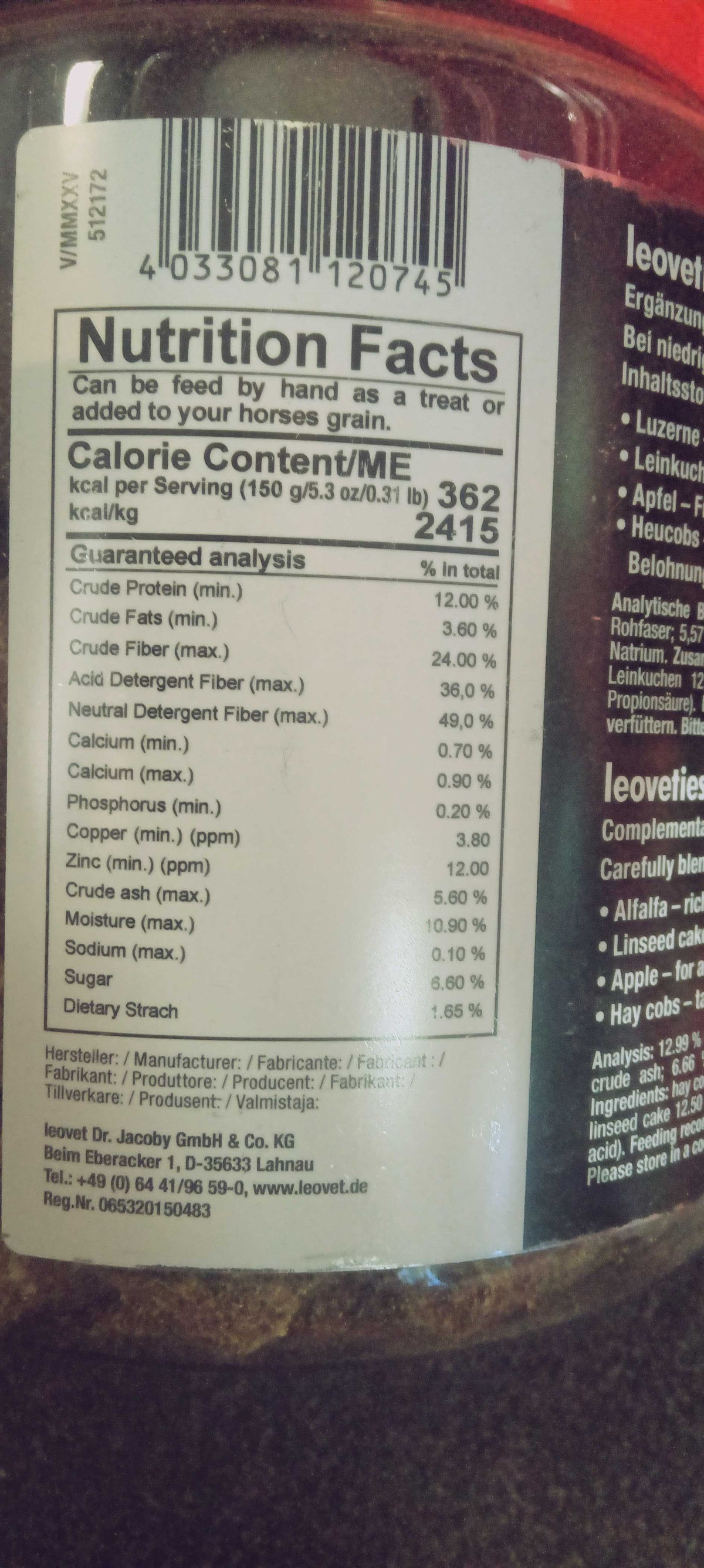 Toklat Leoveties Horse Treats - Premium Healthy Rewards for Training & Bonding - 1.1 kg