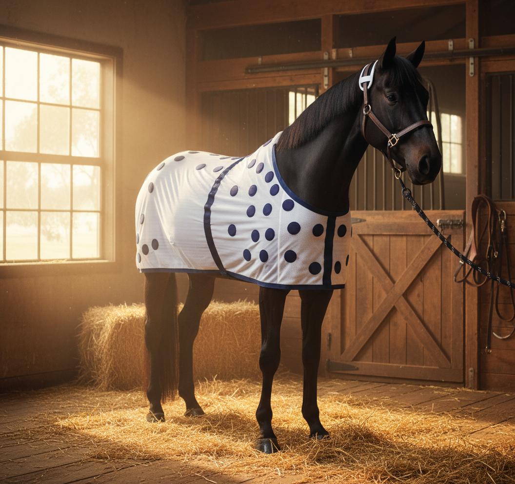 Professional's Choice Magnetic Therapy Horse Blanket - Size 70, Lightweight Mesh for Pain Relief and Recovery