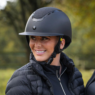 Back On Track Caracas Matte Riding Helmet