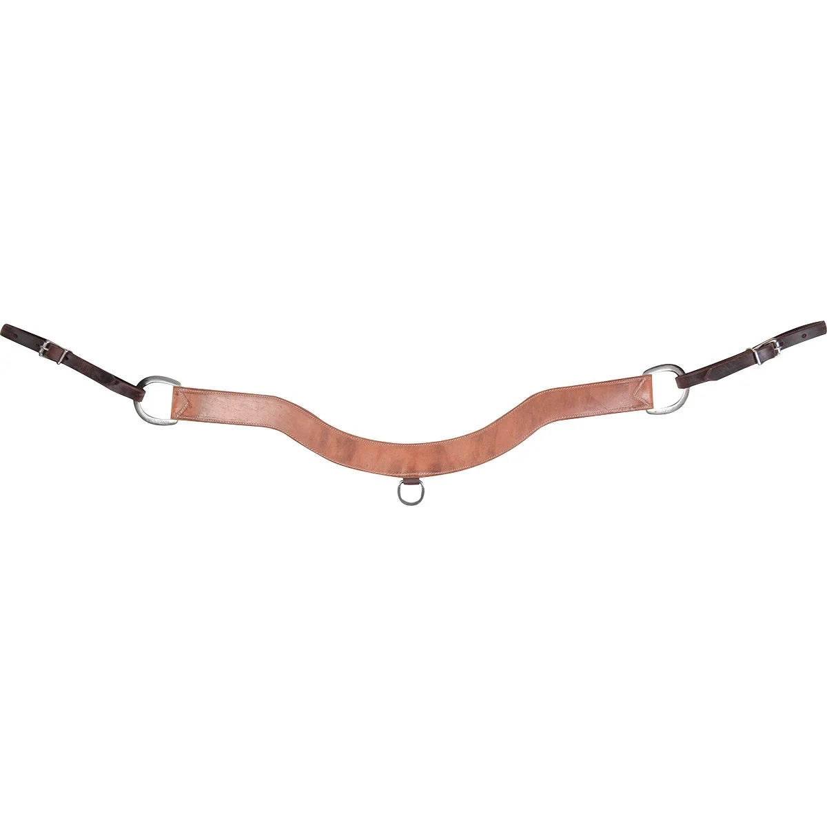 Martin Saddlery 2-inch Steer Roper Breastcollar - Heavy Duty Leather for Performance, Durability, and Secure Fit