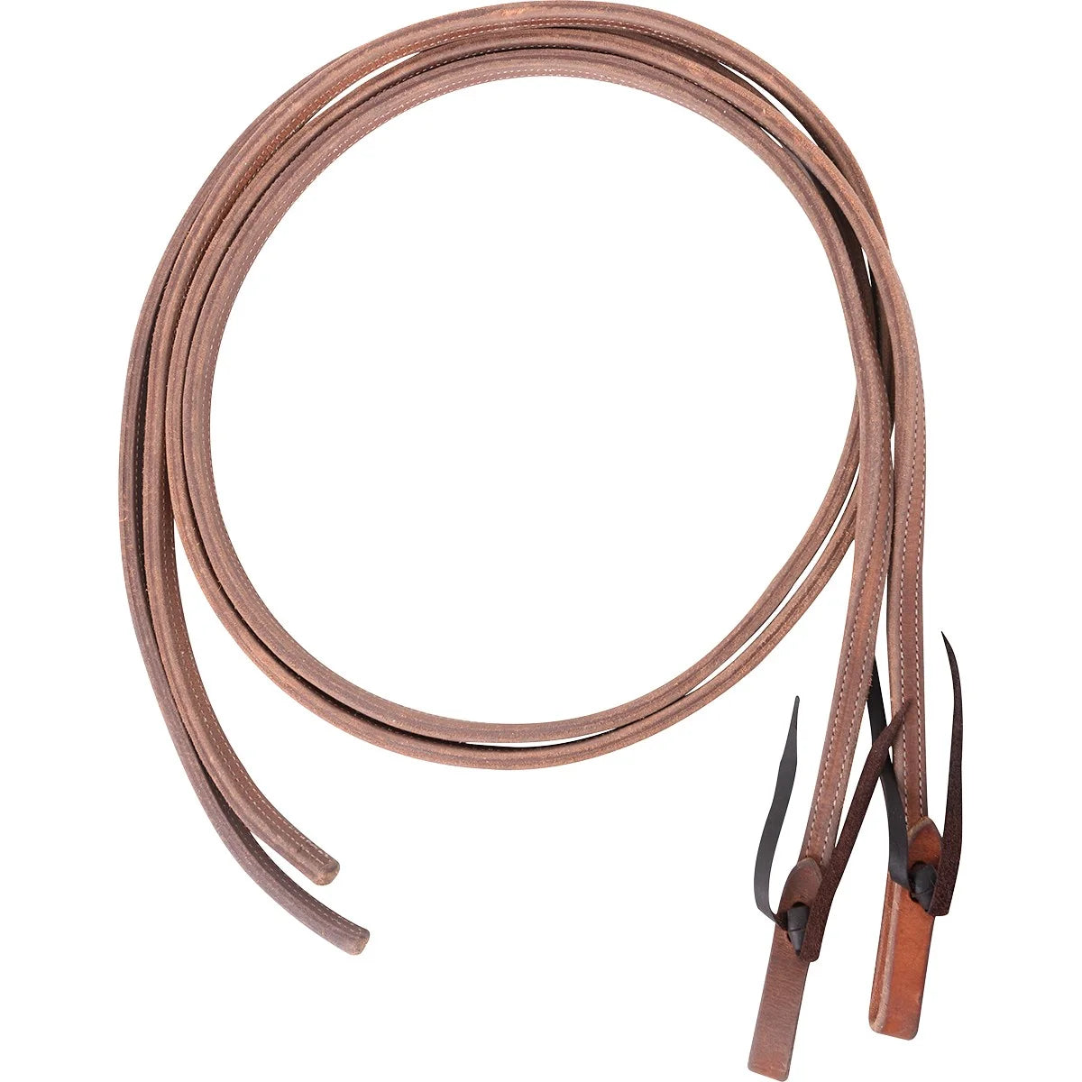 Martin Saddlery Double Stitched Split Reins with Tied Ends - 5/8" Width Professional Grade