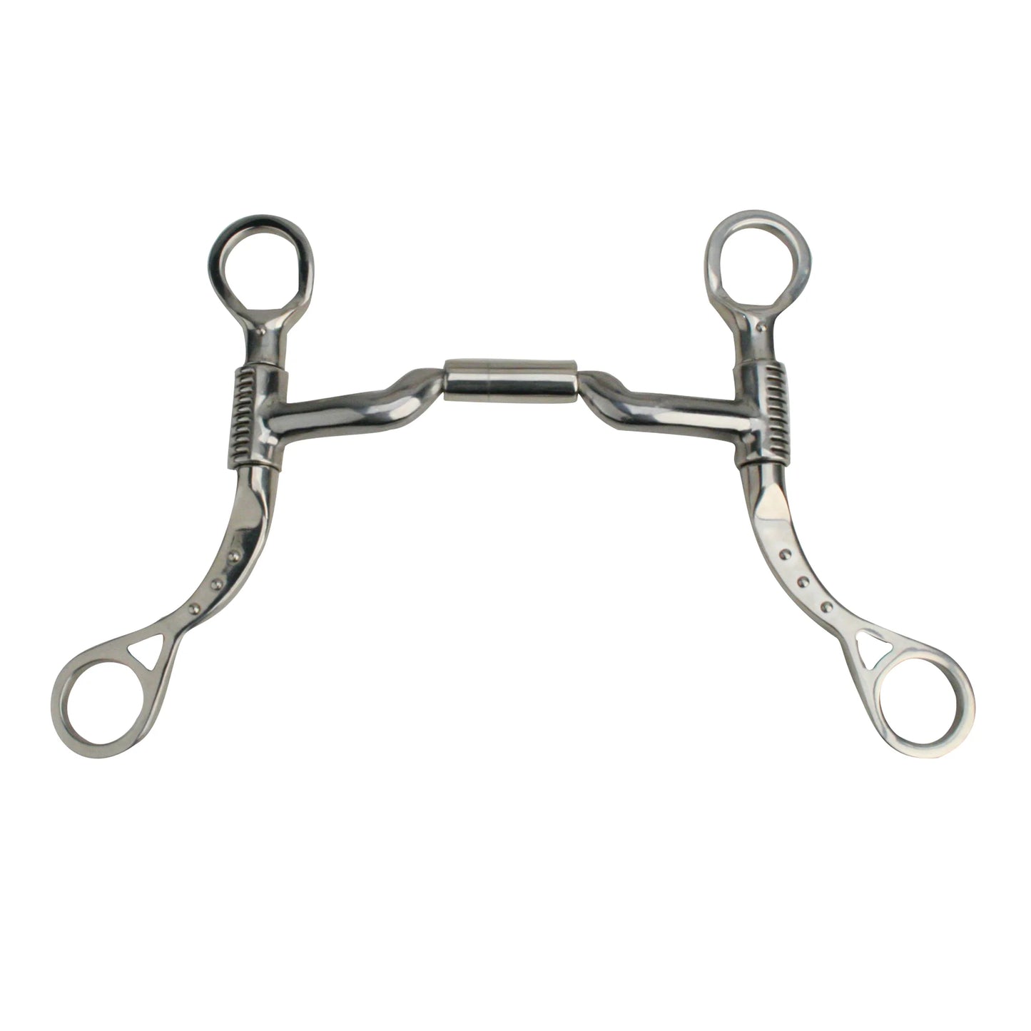 Myler MBT Shank Horse Bit with Sweet Iron 06 Mouthpiece & Copper Inlay - 5" Mouth