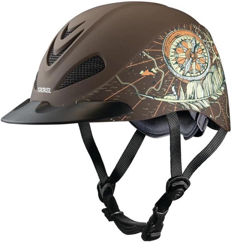 Troxel Low Profile Western Safety Riding Helmet Rebel - Hooves and Paws