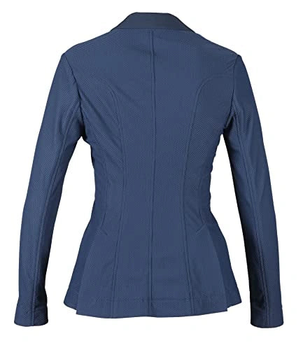Blue jacket on a white background
