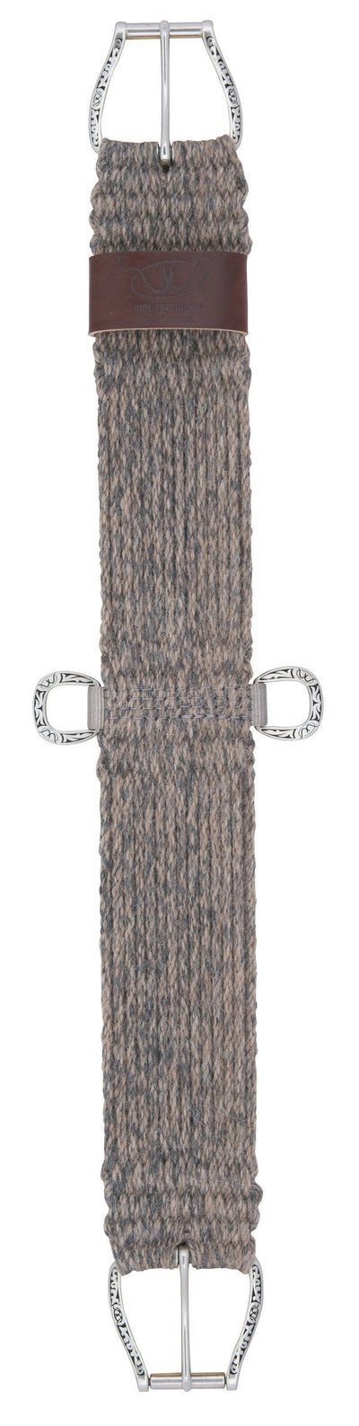Weaver Leather Alpaca Cinch - 100% Natural Alpaca Fiber Handwoven with Stainless Steel Roller Buckles