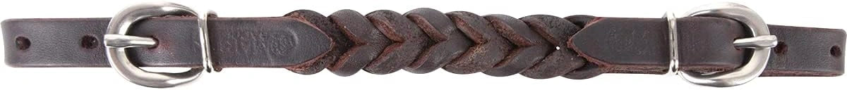 Martin Saddlery Curb Strap w/Blood Knots