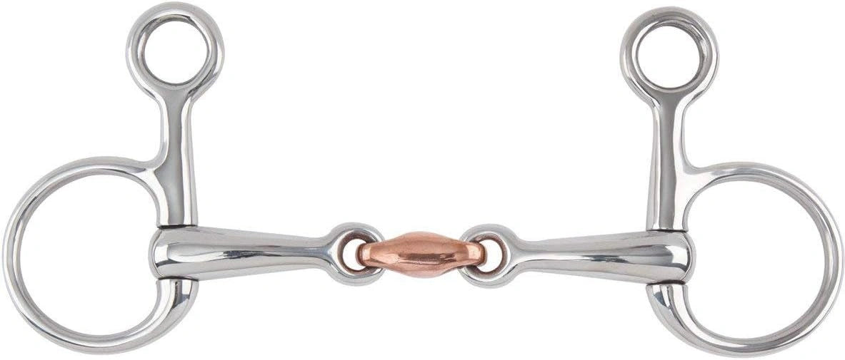 Shires Hanging Cheek with Copper Lozenge 527 - Hooves and Paws