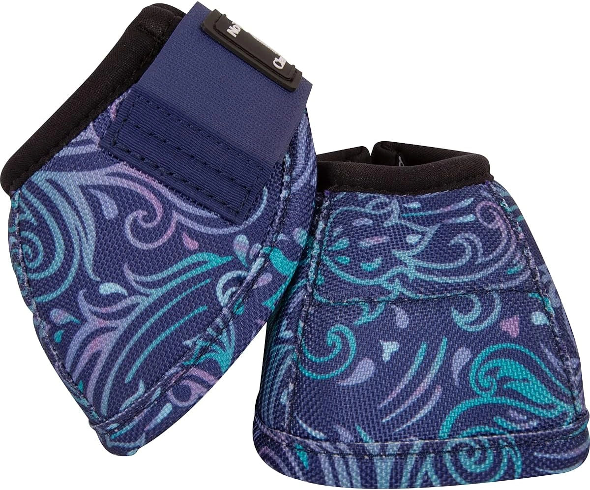 Classic Equine Dyno Turn Patterned Bell Boots Nova S (Sell out)