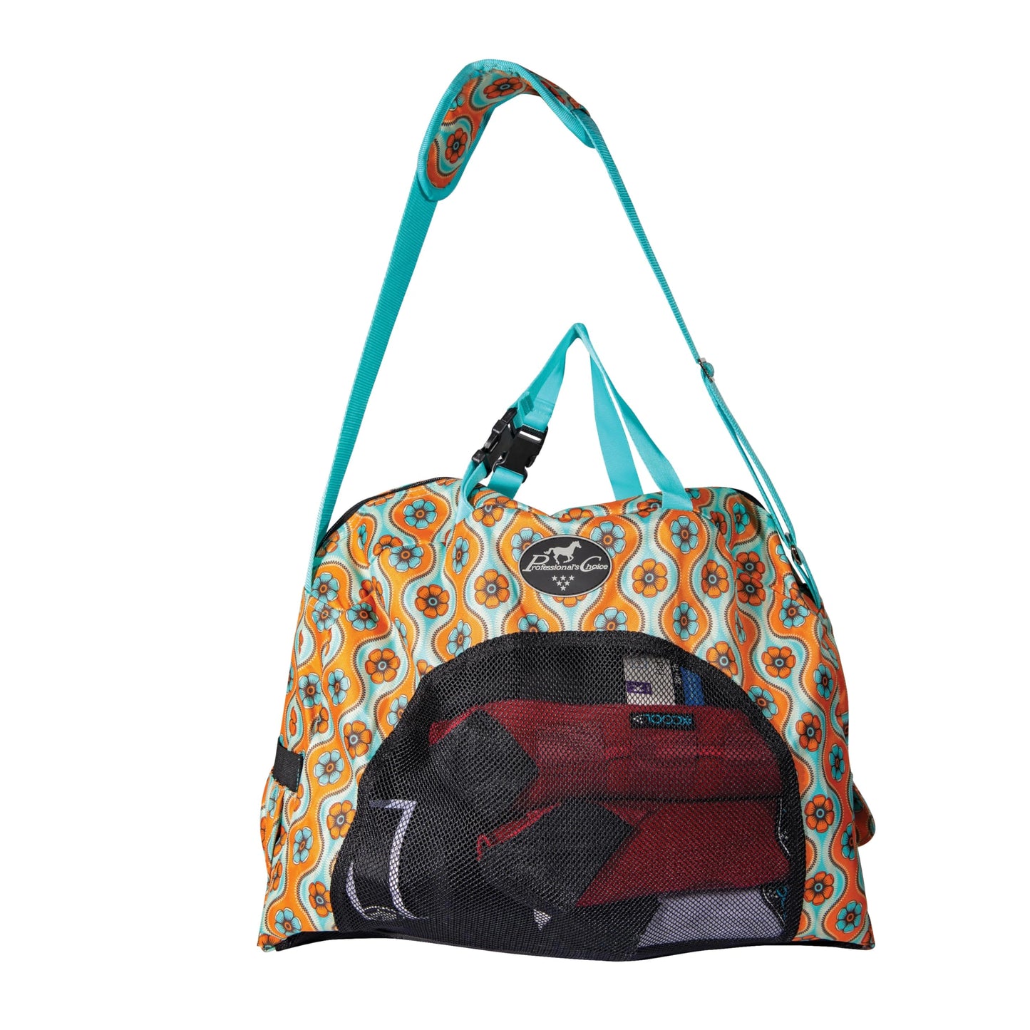 Professional's Choice Equestrian Gear Carry All Bag - Mesh Bottom - 20" L x 16" H x 4" W
