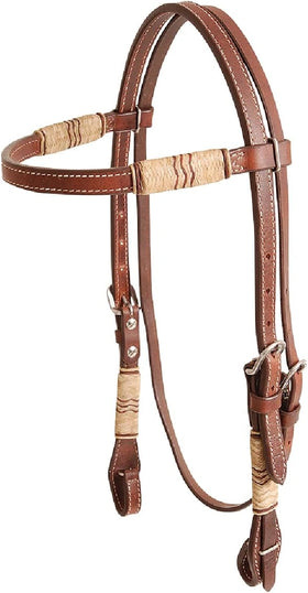 Cashel Quick-Change Rawhide Browband Headstall
