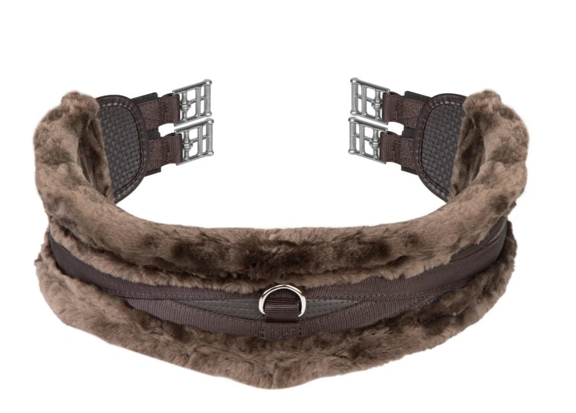 ARMA SupaFleece Contour Brown Girth Cinch