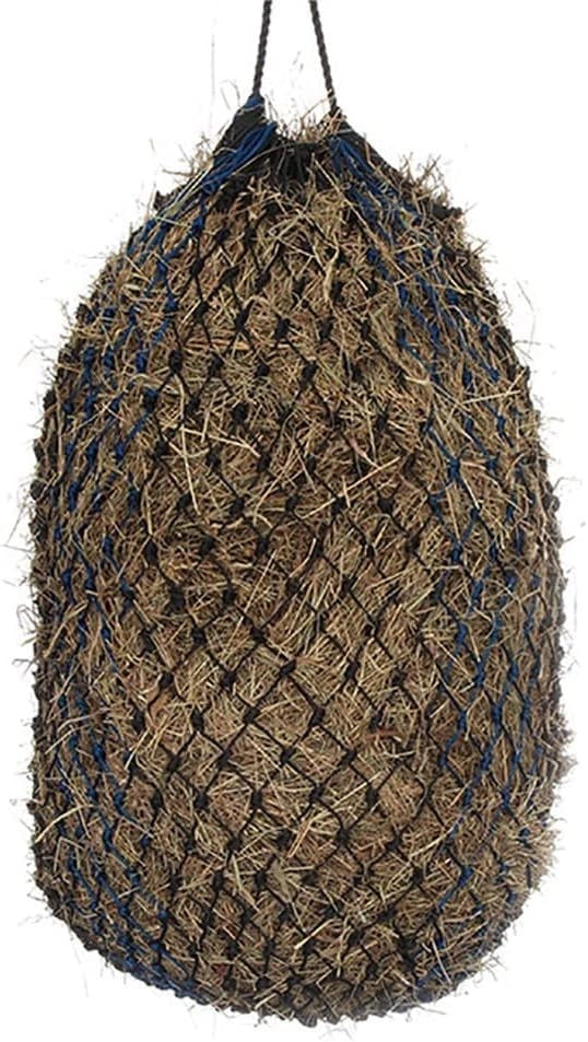 Shires Deluxe Haylage 36" Haynet (Pack of 6) #1022 - Net Black/Blue