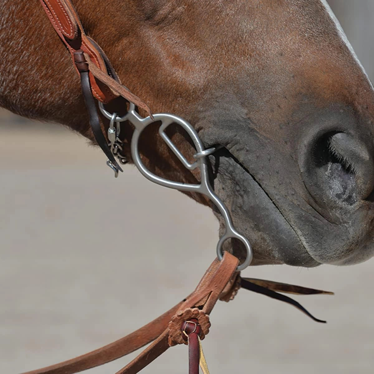 Classic Equine Les Vogt Barrel Bit - Smooth Control & Collection, 7.75"