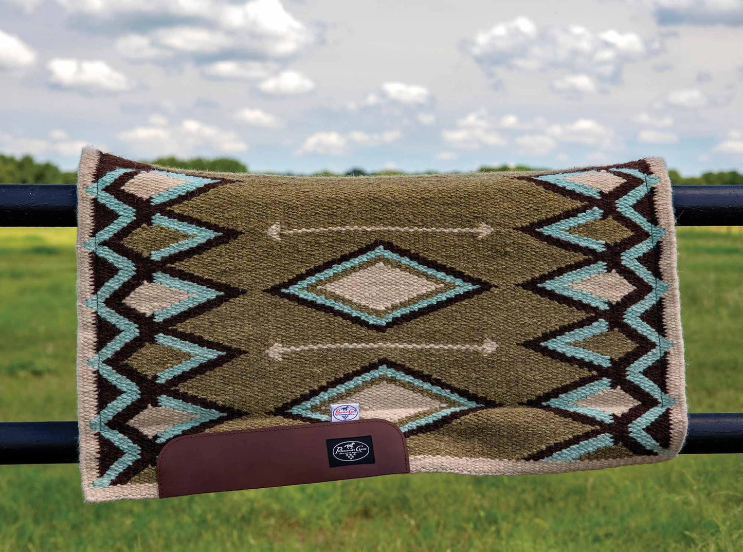 Professional's Choice Jalapeno Saddle Pad | 100% New Zealand Wool Blanket Top