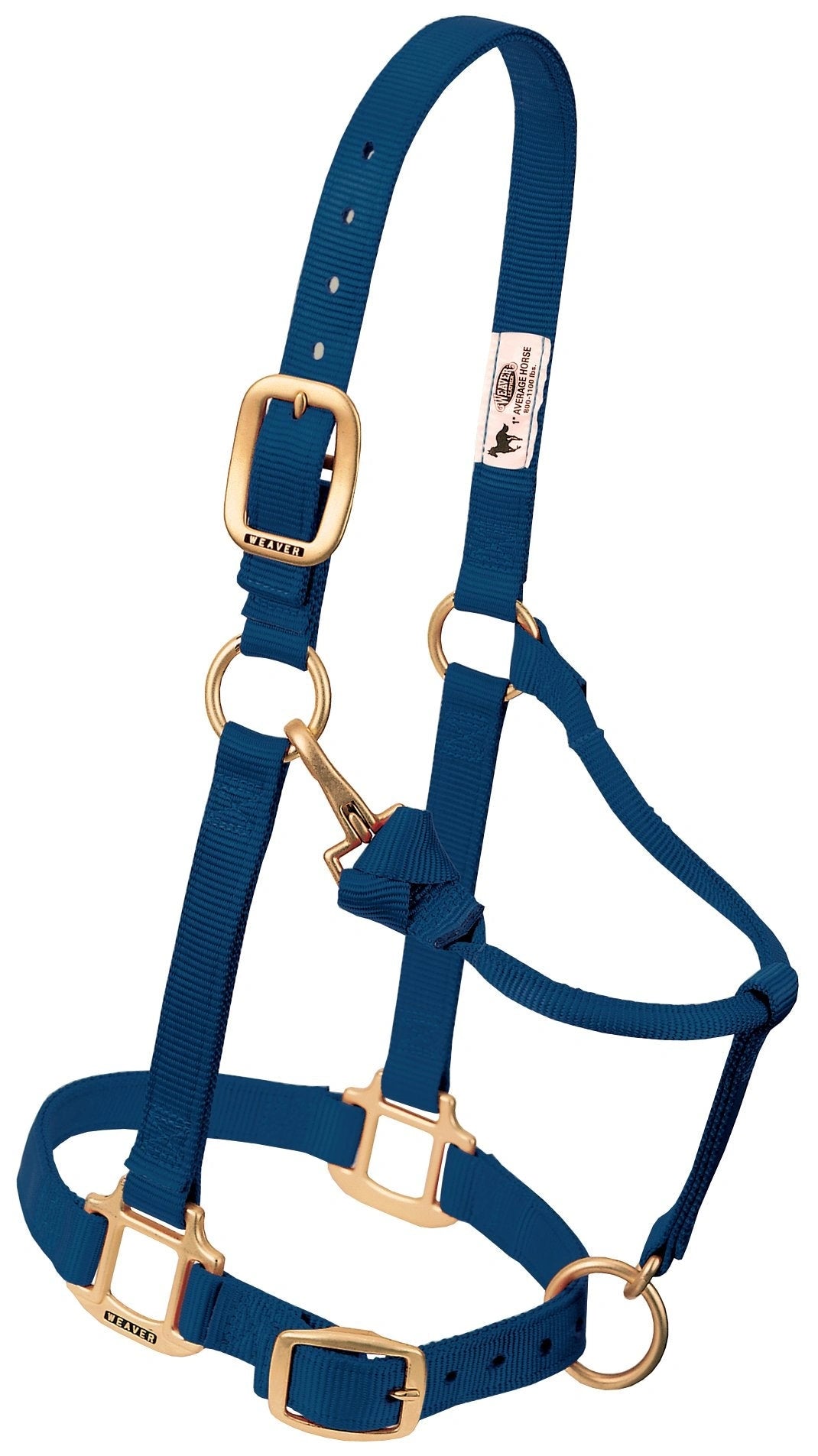 Weaver Leather Horse Halter: Adjustable Nylon for Comfort & Durability