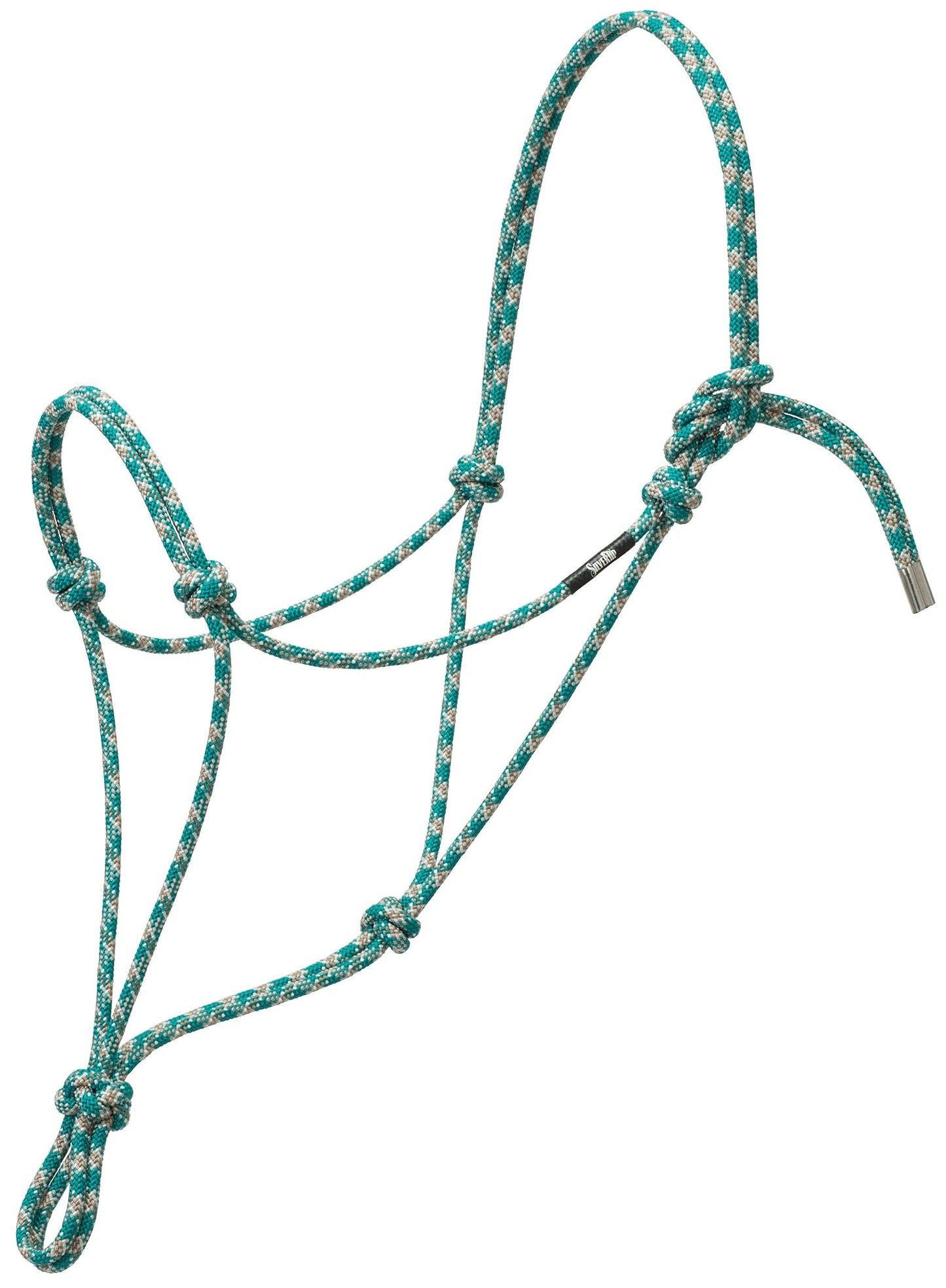 Weaver Leather Silvertip #95 Rope Halter – 5/16" Diamond Braid