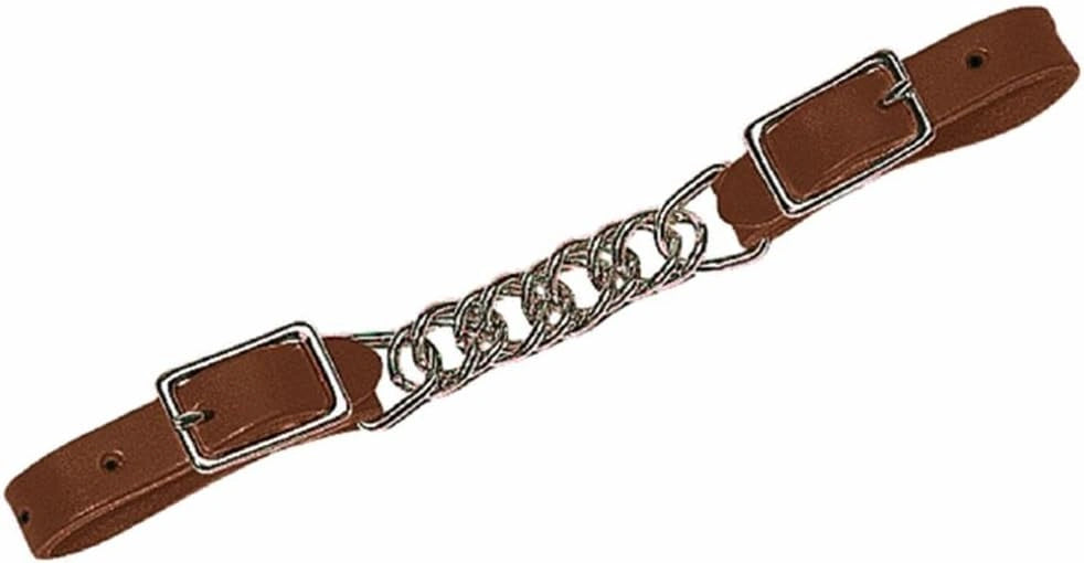 Weaver Leather Horizons Single Flat Link Chain Curb Strap