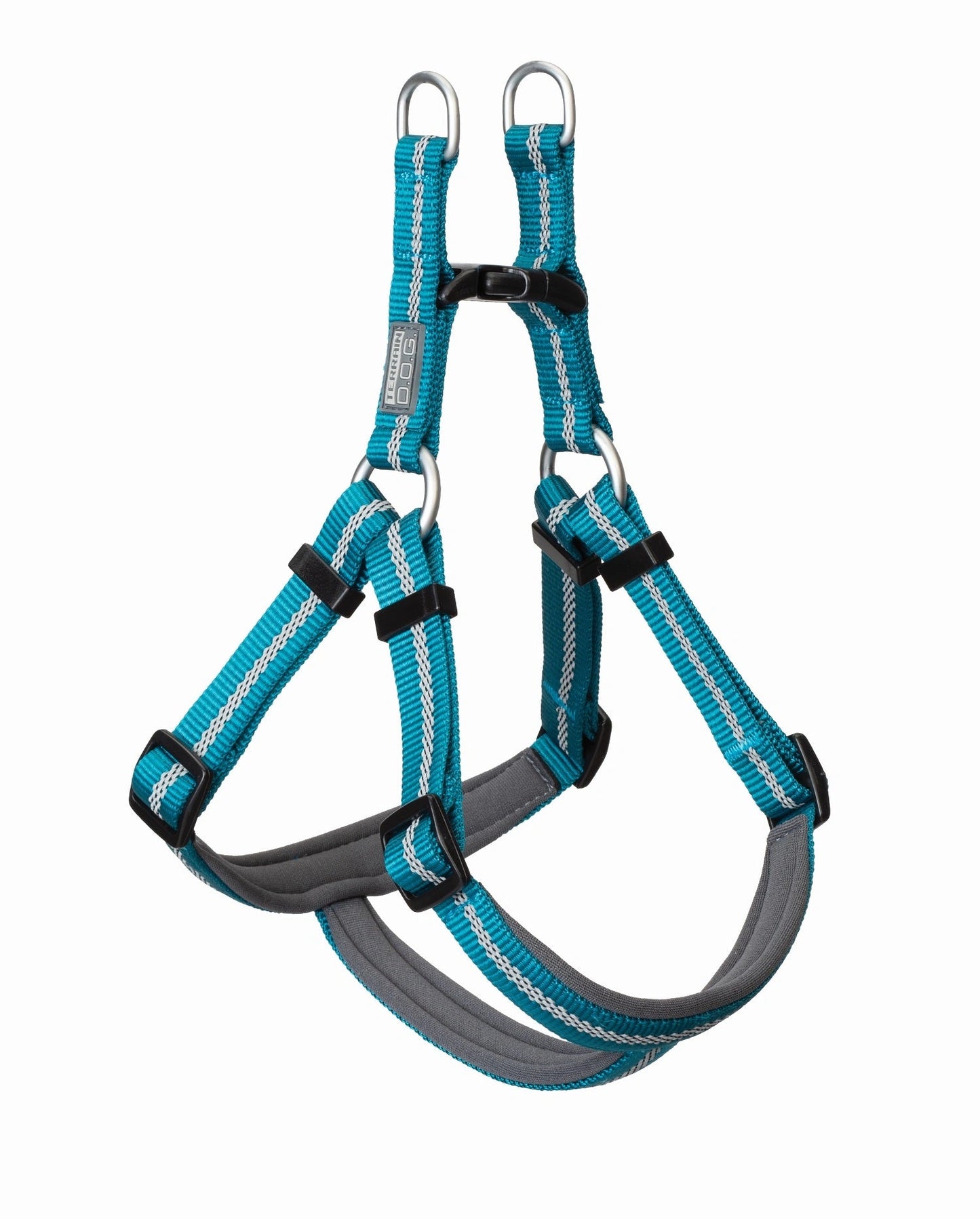 Weaver Terrain D.O.G. Durable Pet Outdoor Gear Reflective Neoprene Lined Harness - Hooves and Paws