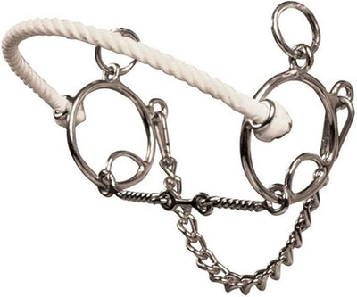 Equine Three Piece Twisted Wire Bit - Hooves and Paws