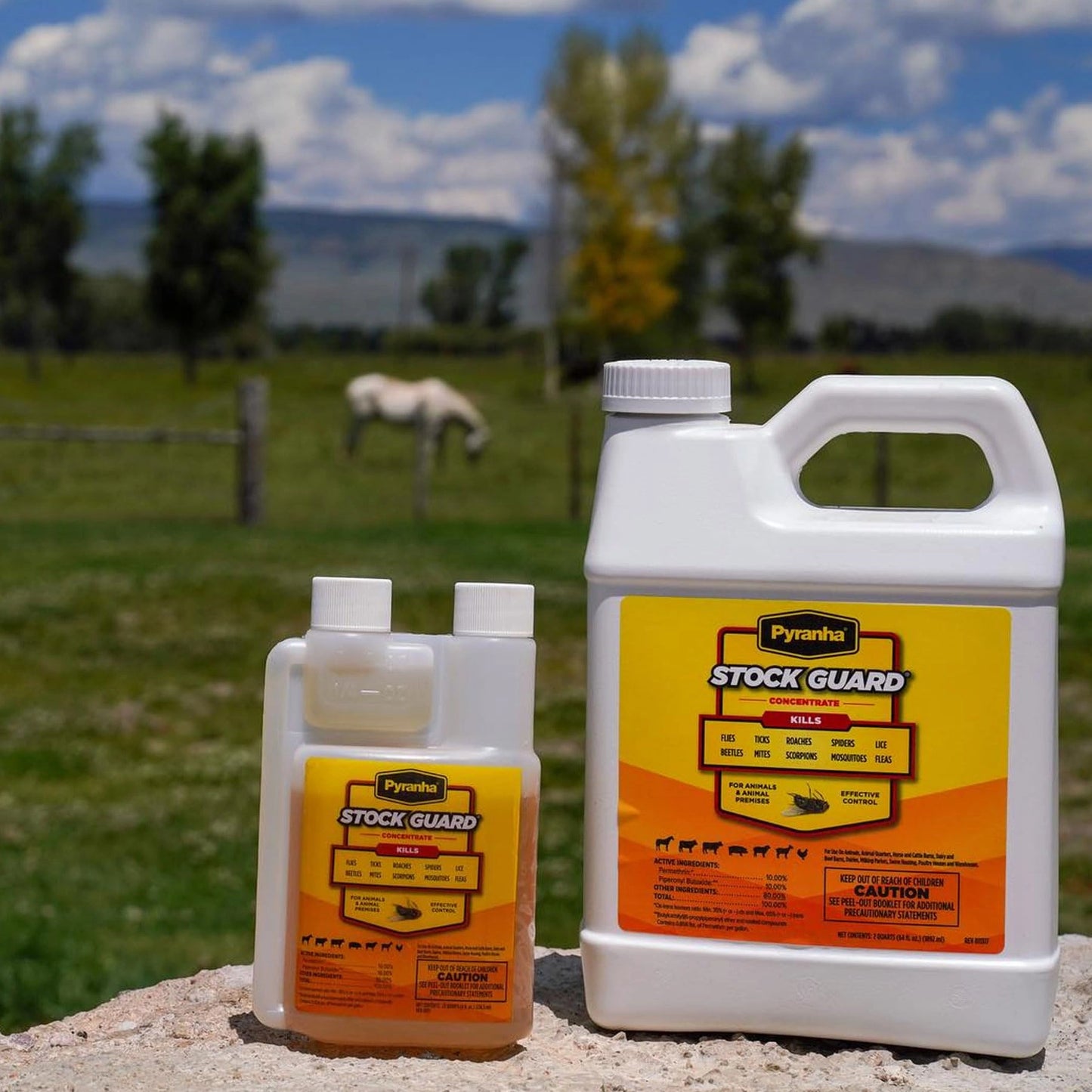 Pyranha Stock Guard 10% Permethrin Concentrate - 64 oz