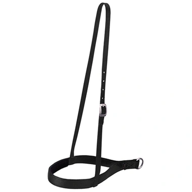 Weaver Leather Noseband Ny Roper Black - Hooves and Paws