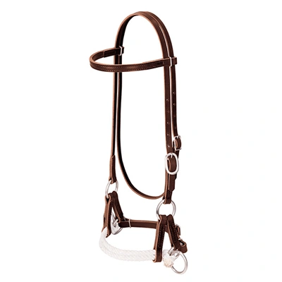 Weaver Leather Side Pull - Hooves and Paws