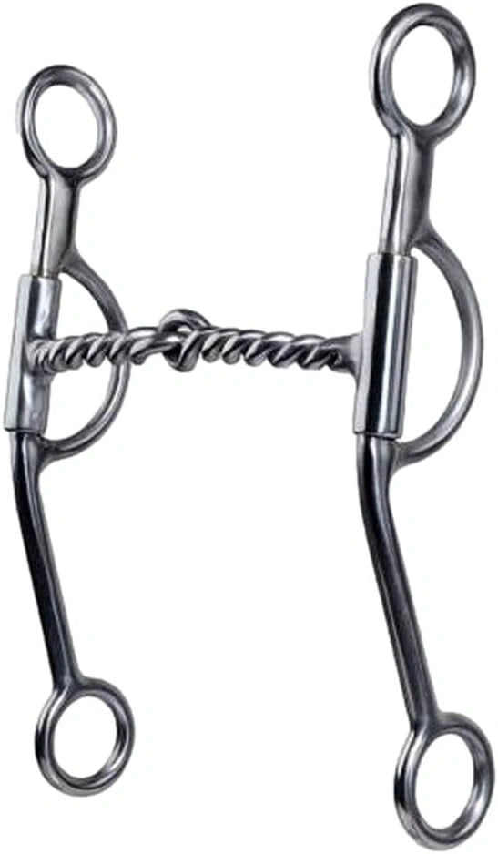Pros Choice Loomis Twisted Wire Silver 8 1/2In - Hooves and Paws