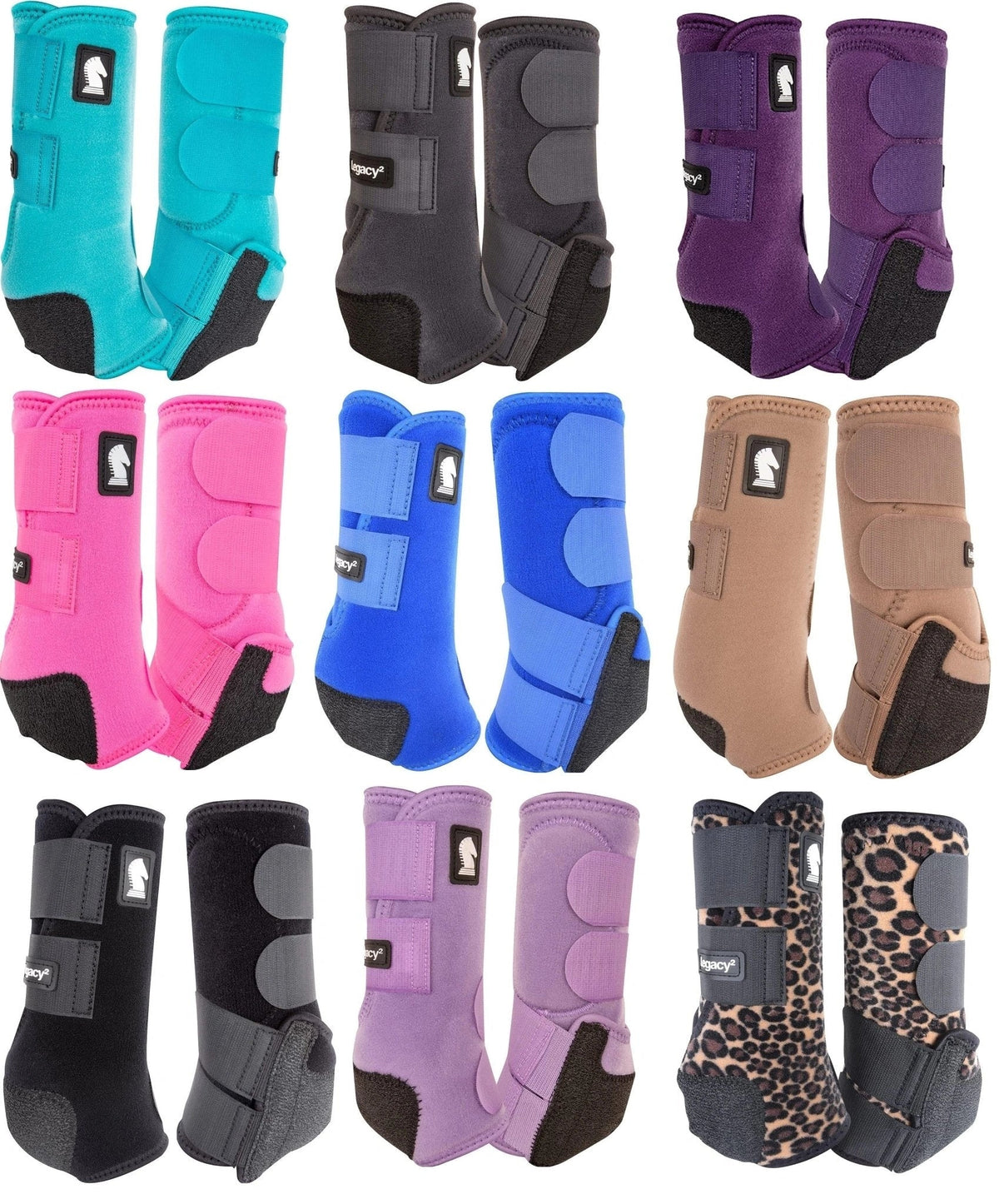 Classic Equine Legacy2 Front Boot & Dyno Bell Boot Combo