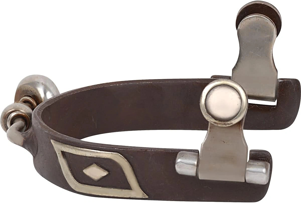Classic Equine Youth Spurs - Medium Bumper & Chubby Rowel - Youth Size Pair