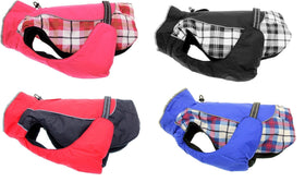 Doggie Design Alpine All Weather Dog Parka - Waterproof Fleece Lined Reflective - Multiple Sizes