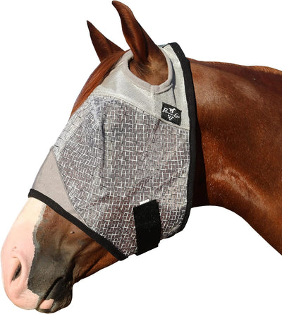 Professional's Choice Fly Mask with Ears – Rip-Stop UV Shield