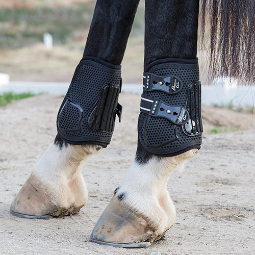 Professionals Choice Pro Performance Horse Boots - Breathable TPU Mesh & Air Cushion - Non-Water Retaining - Horse Size