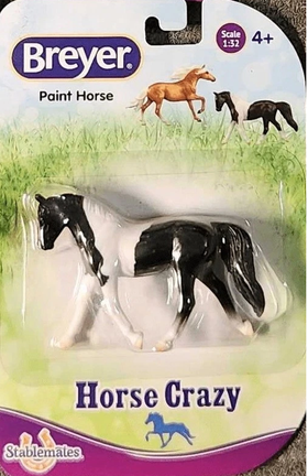 Breyer Horse Crazy Collection Stablemates Paint Horse - 1:32 Scale Model #97244