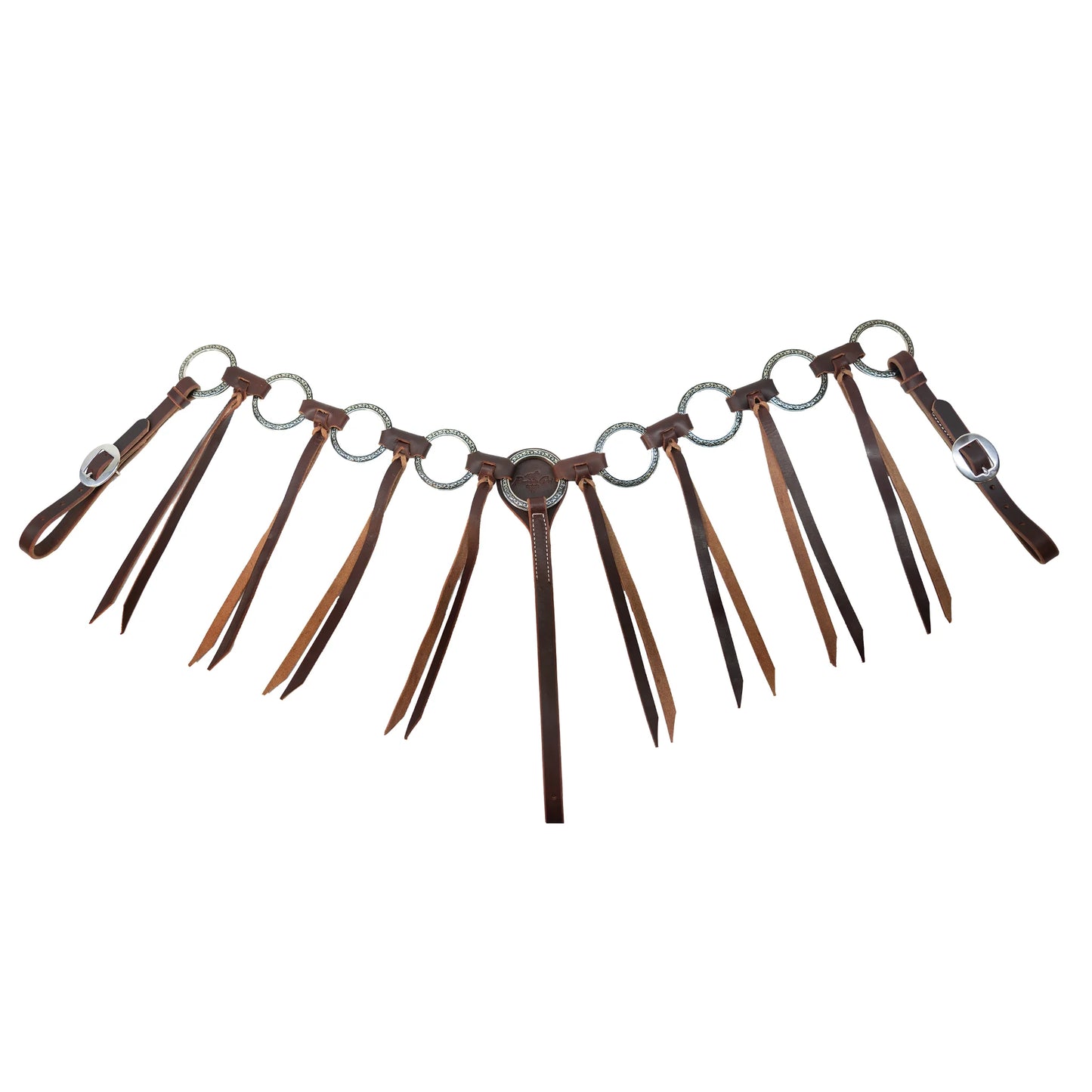 Professional's Choice Bob Avila Ring Bit with Bur Tassel - Western Horse Bit