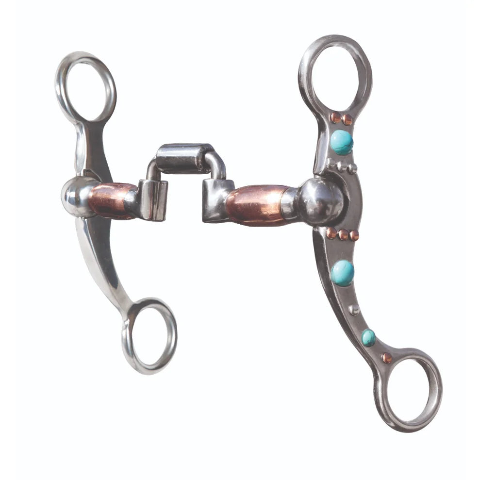 Professional's Choice Dot Shank Western Horse Bit - 5 1/4" Mouthpiece