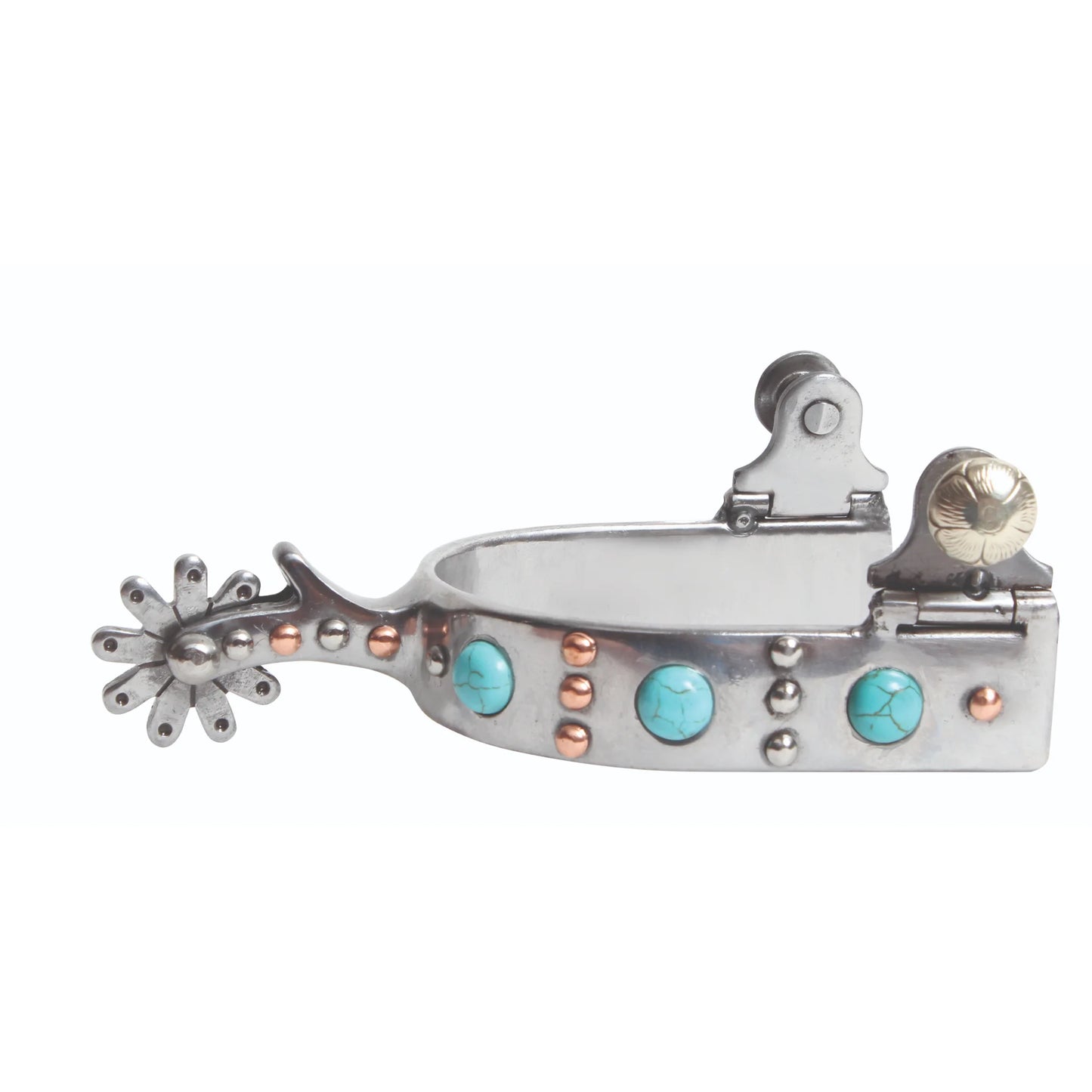 Professional's Choice Dot Spur - Premium Western Riding Spurs for Performance