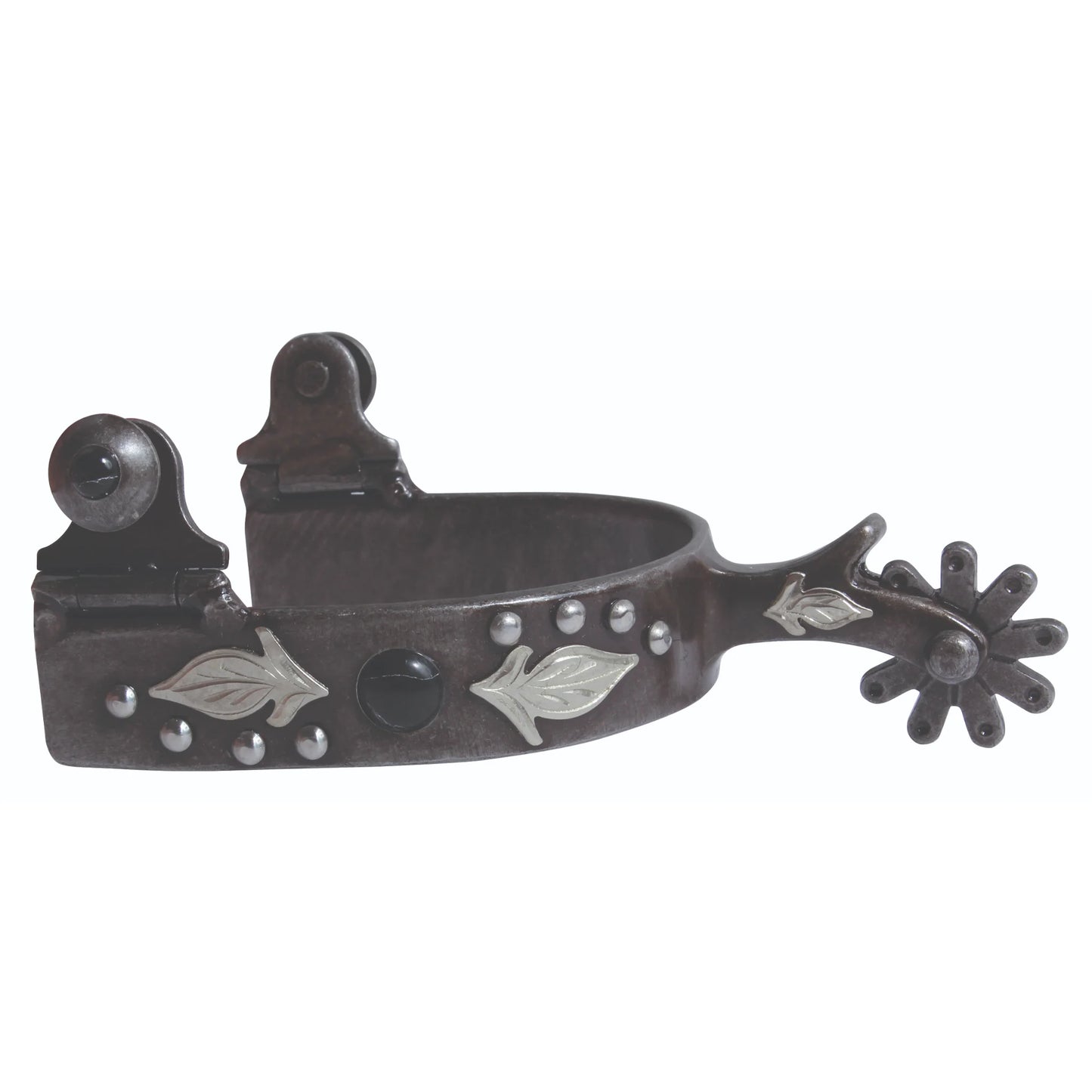 Professional's Choice Feather Spur - Lightweight Engraved Western Riding Spurs